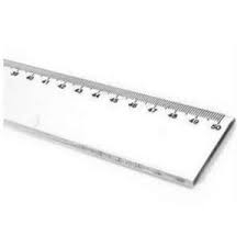 Thước kẻ 50cm Deli 6250